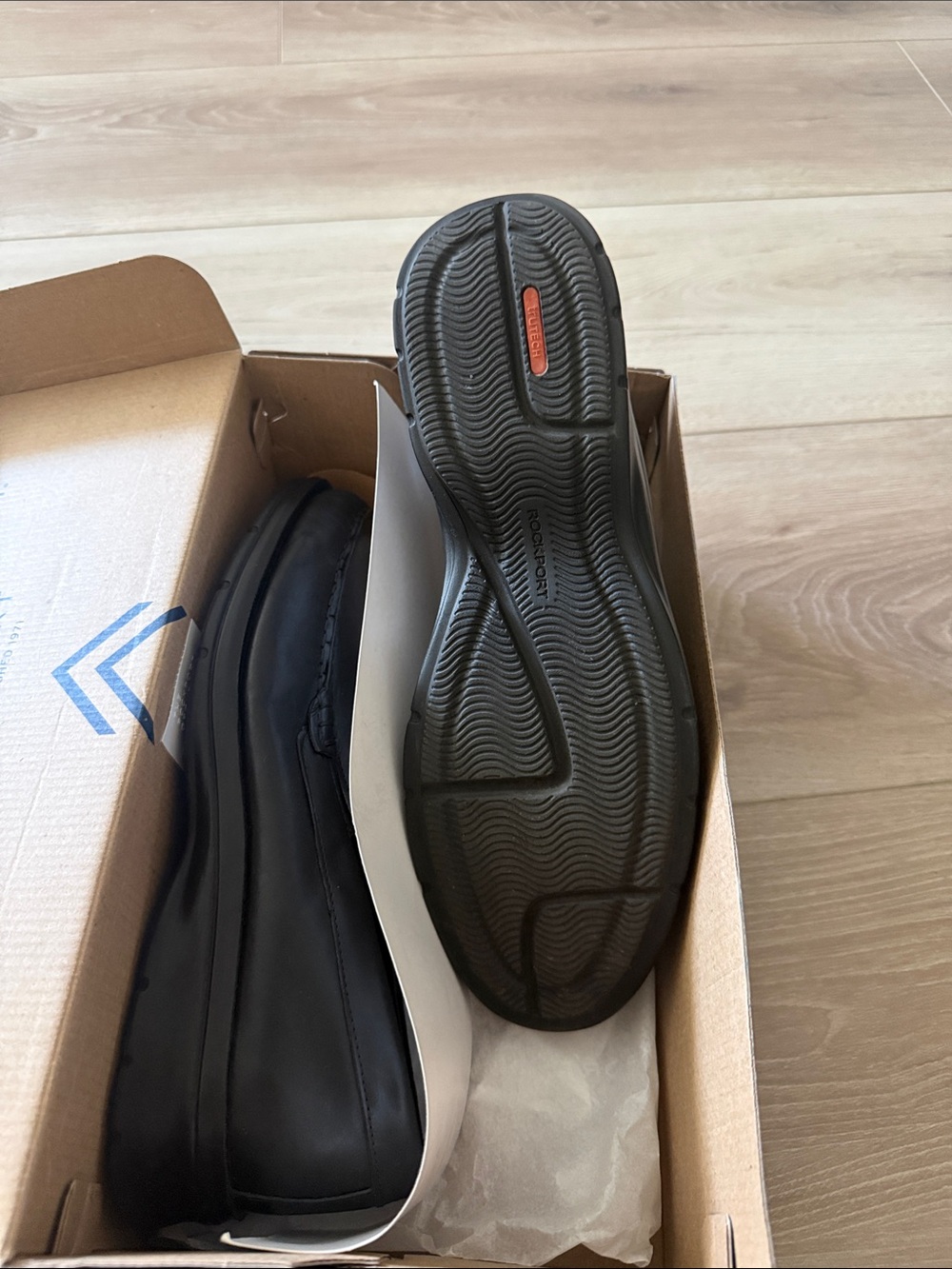 BRAND NEW- Rockport Men's Black Slip-On Casual Shoe